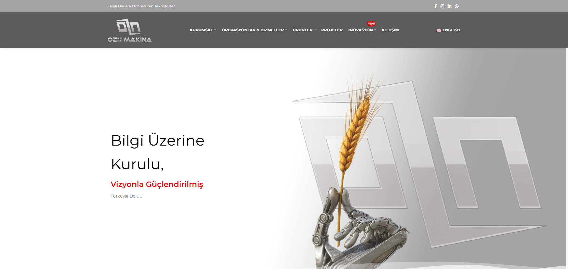Kurumsal İnternet Sitesi(Wordpress)