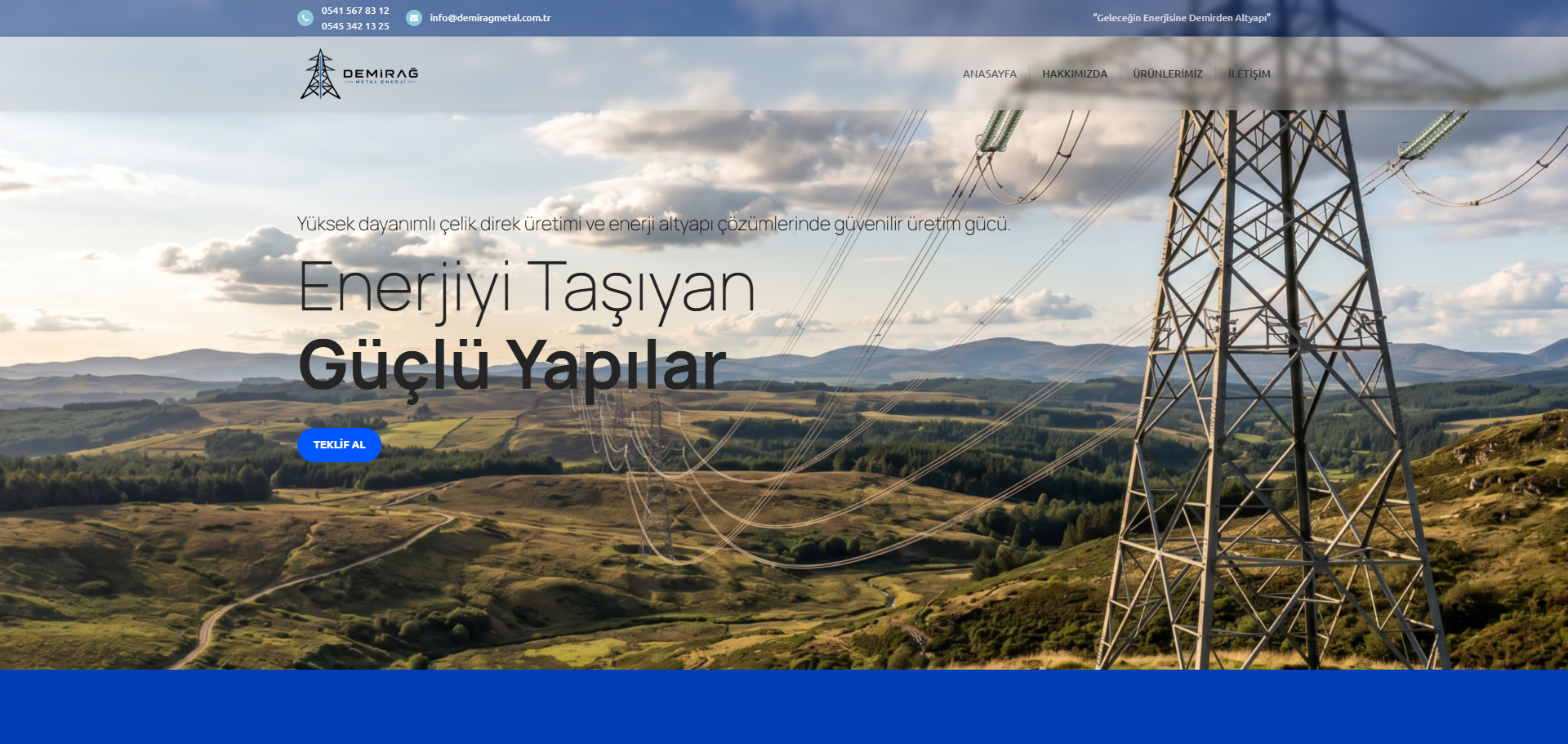 Kurumsal İnternet Sitesi(Wordpress)