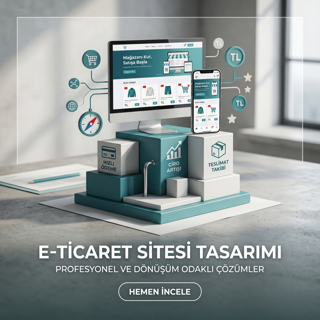 E-Ticaret Sitesi Tasarımı