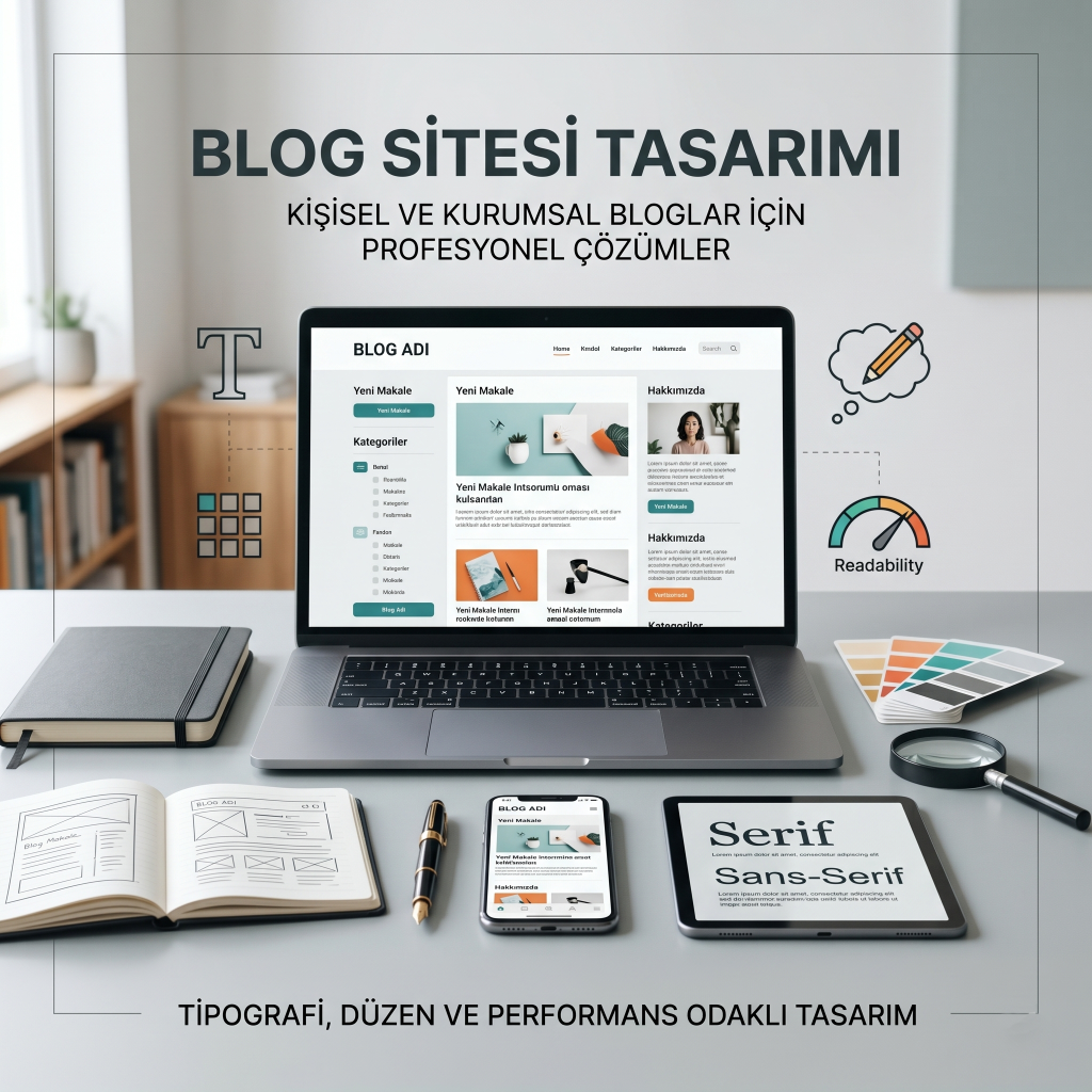 Blog Sitesi Tasarımı